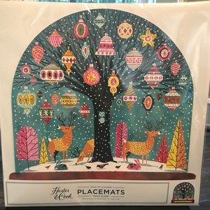 Christmas set of paper placemats (dozen)
